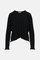 Jil Sander Ruffle Trim Cardigan