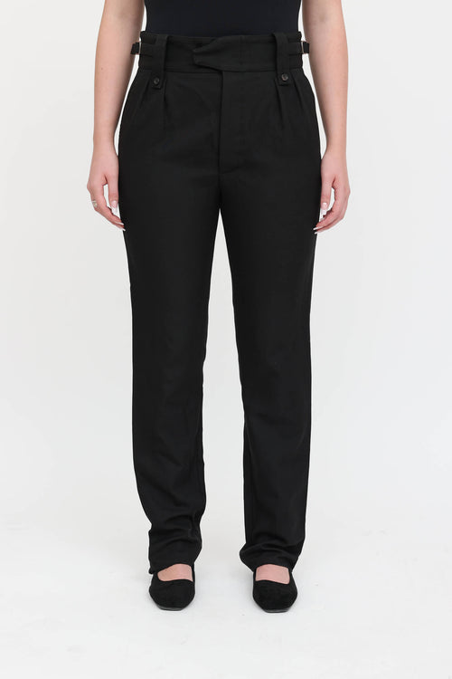 Gucci Buckle Pants