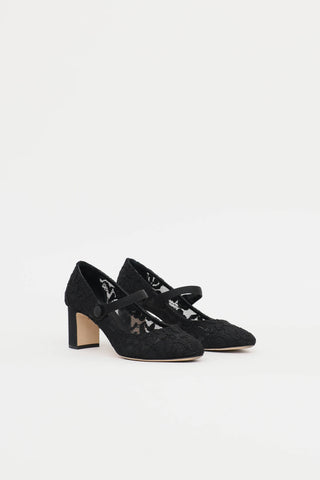 Dolce & Gabbana Lace Mary Jane Pump