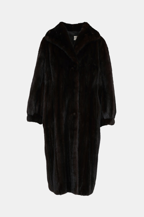 VSP Archive Blackglama Fur Coat