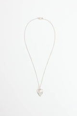 Sterling Silver Charlotte Heart Necklace