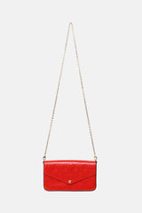 Louis Vuitton 2015 Patent Vernis Felicie Pochette Bag