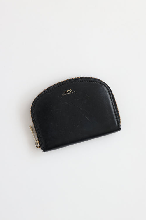 A.P.C. Demi-Lune Compact Wallet