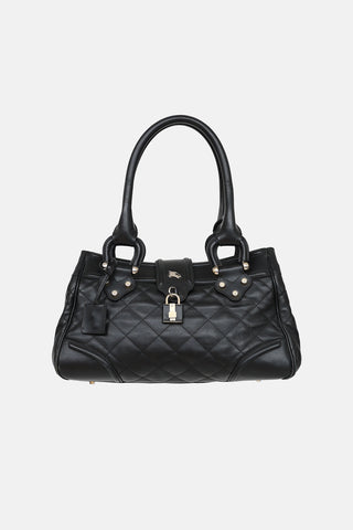 Burberry Quilted Manor Shoulder Bag