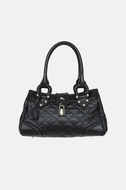 Burberry Quilted Manor Shoulder Bag