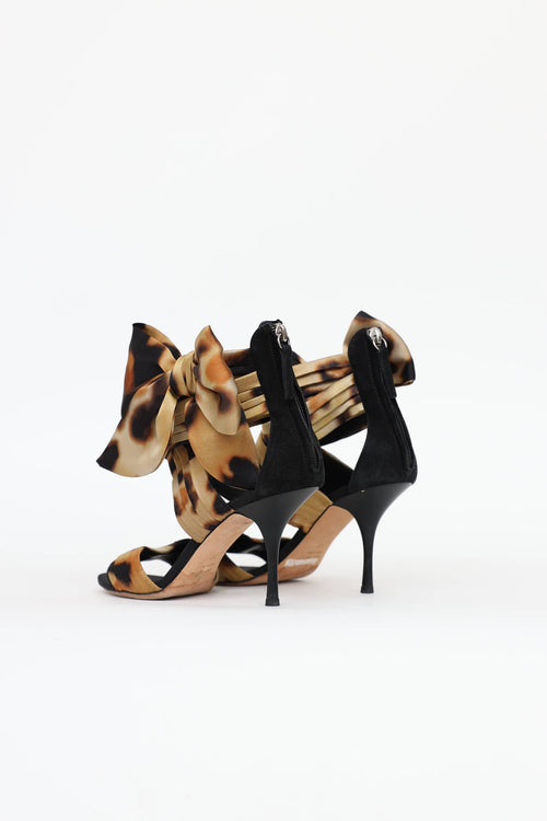 Giuseppe Zanotti Bow Strap Heeled Sandal