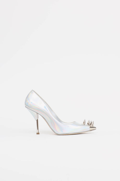 McQueen Holo Punk Pump