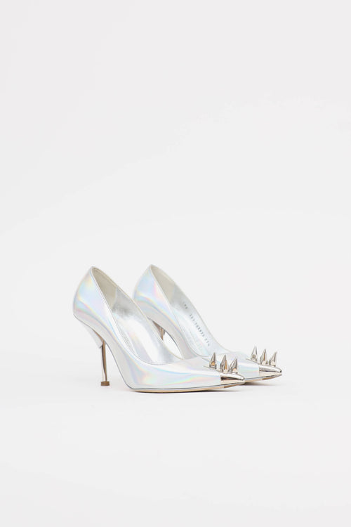 McQueen Holo Punk Pump