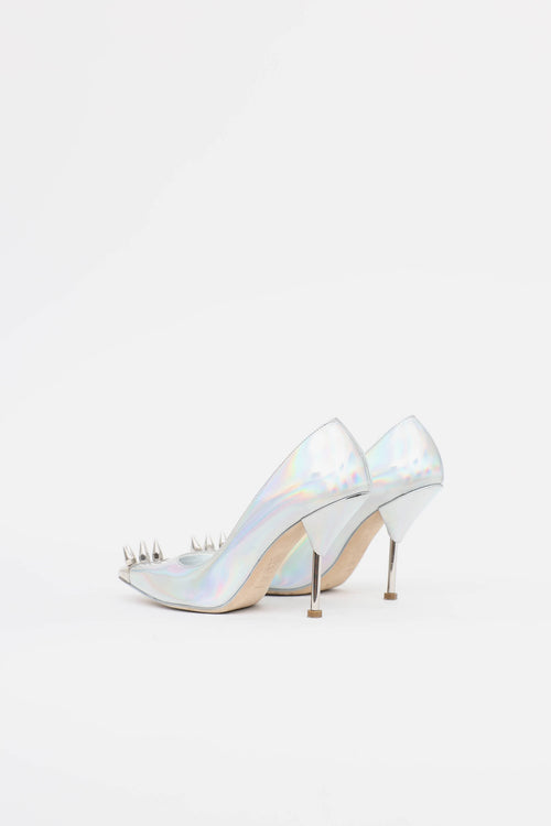 McQueen Holo Punk Pump