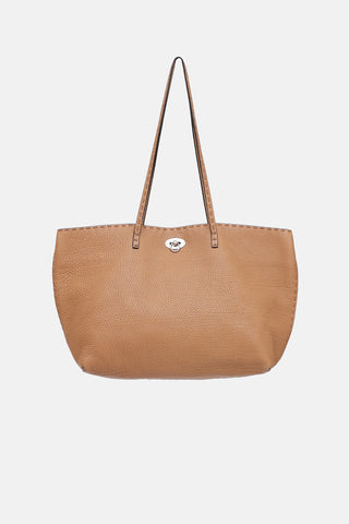 Fendi 2009 Leather Selleria Tote Bag