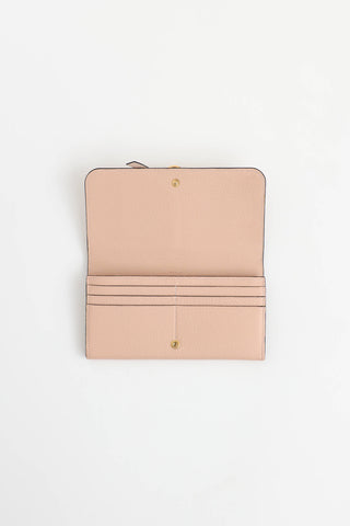 Chloé Alphabet Continental Wallet