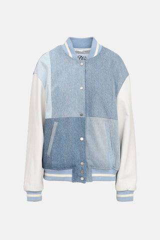 EB Denim Varsity Jacket