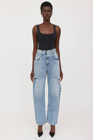 2021 Cut-Out Jeans