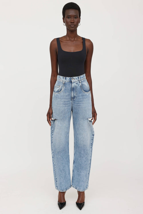 2021 Cut-Out Jeans