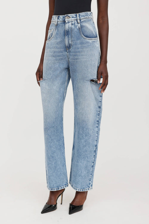 2021 Cut-Out Jeans