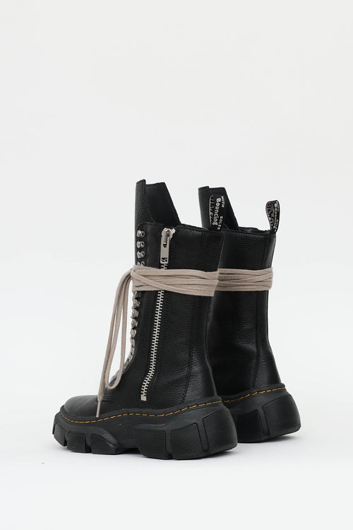 Rick Owens X Dr. Martens 1918 Lace Up Boot