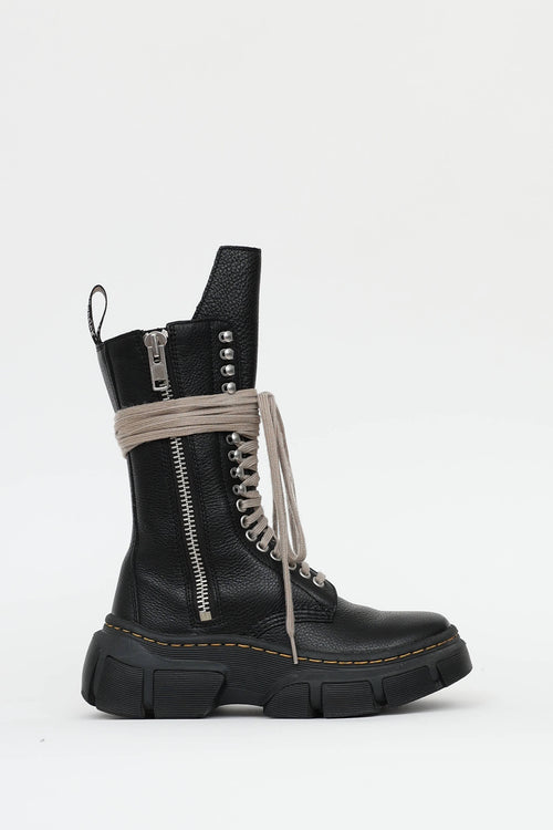 Rick Owens X Dr. Martens 1918 Lace Up Boot