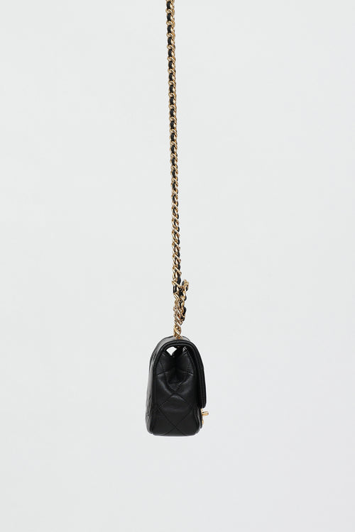 Chanel Cruise 2023 Round Top Handle Mini Flap Bag