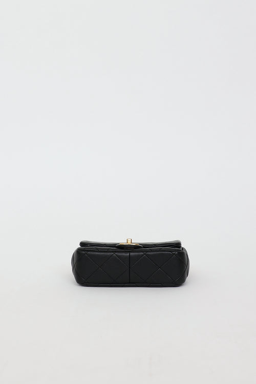 Chanel Cruise 2023 Round Top Handle Mini Flap Bag