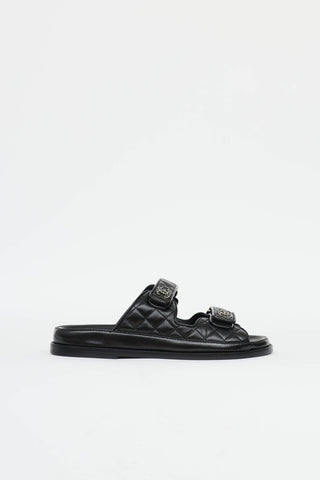 Chanel CC Chain Dad Sandal