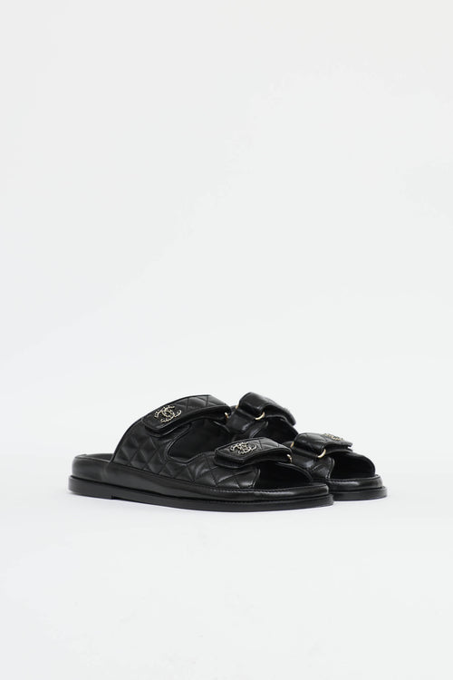 Chanel CC Chain Dad Sandal