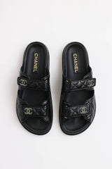 Chanel CC Chain Dad Sandal