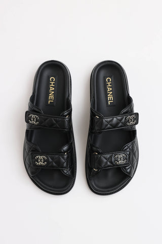 Chanel CC Chain Dad Sandal