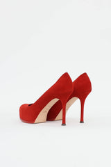 Saint Laurent Suede Tribtoo Pump