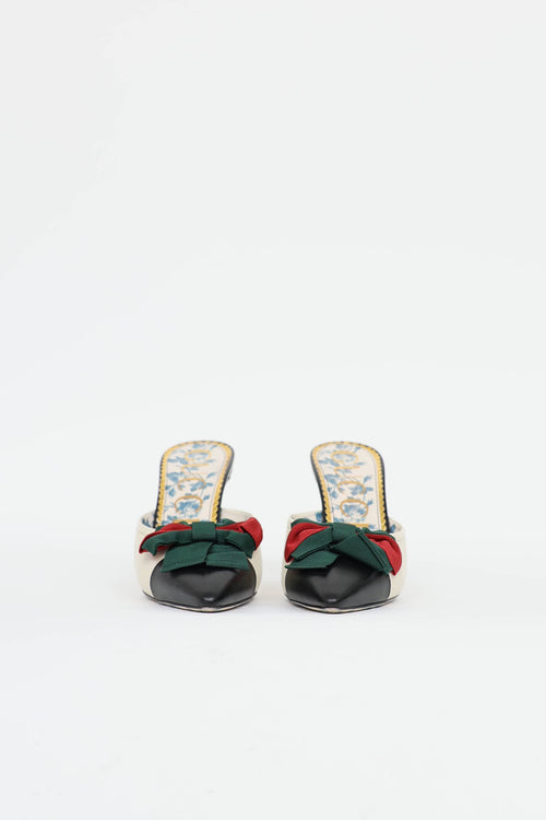 Gucci Malaga Heeled Mule