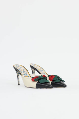 Gucci Malaga Heeled Mule