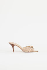 Gucci Bamboo Horsebit Heeled Mule