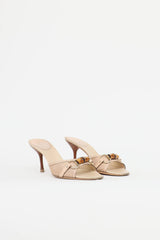 Gucci Bamboo Horsebit Heeled Mule