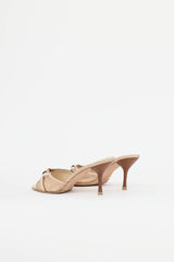 Gucci Bamboo Horsebit Heeled Mule