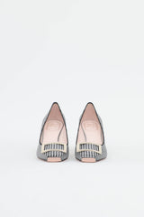 Roger Vivier Houndstooth Trompette Pump