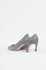 Roger Vivier Houndstooth Trompette Pump