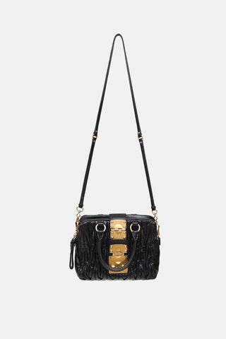Miu Miu Matelasse Quilted Handle Bag