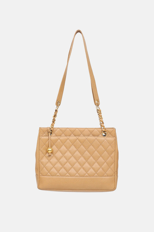 Chanel 1990's Matelasse Chain Tote Bag