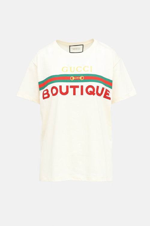 Gucci Boutique Graphic T-Shirt