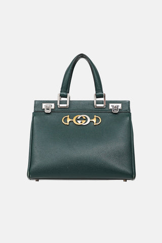 Gucci Small Grainy Leather Zumi  Bag