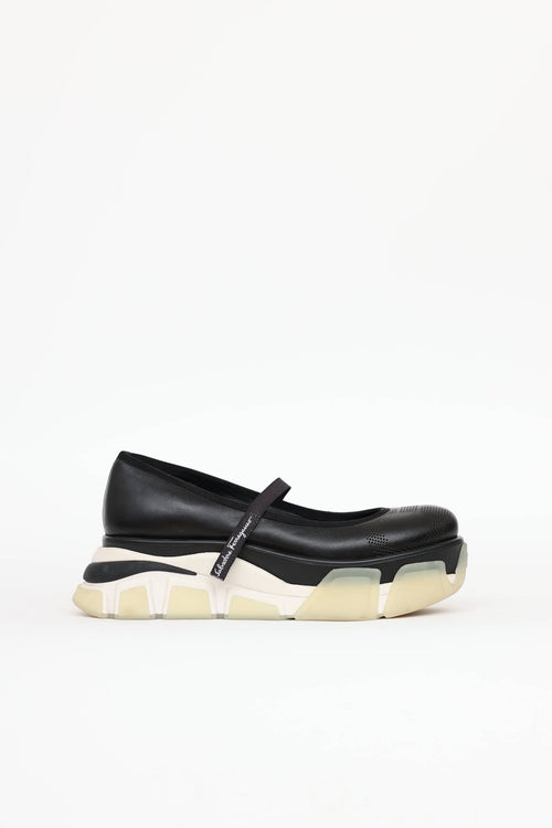 Ferragamo Platform Mary Jane Sneaker
