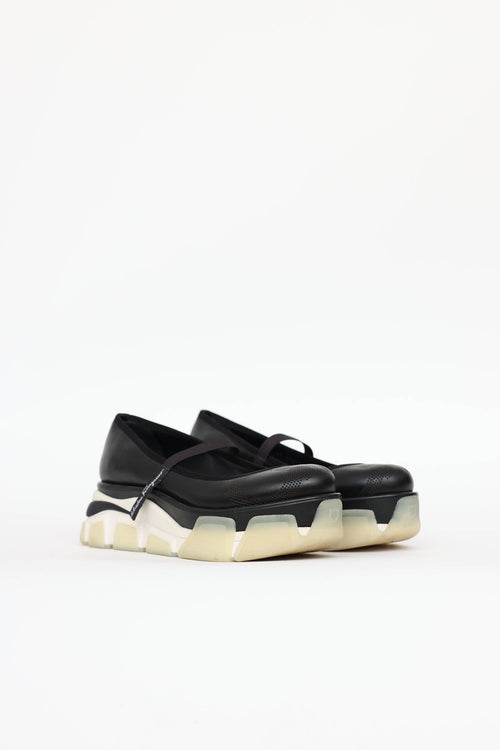 Ferragamo Platform Mary Jane Sneaker