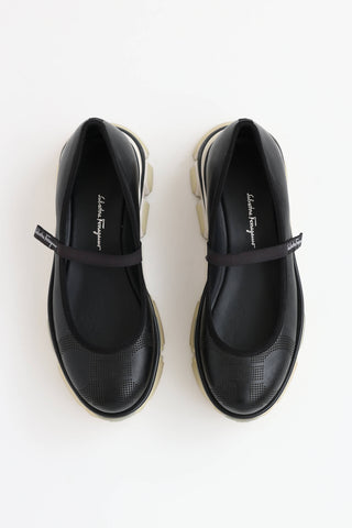 Ferragamo Platform Mary Jane Sneaker