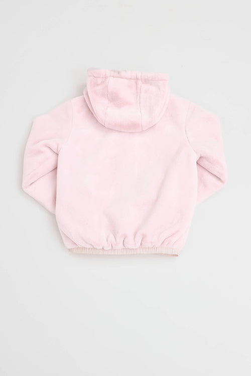 Moose Knuckles Reversible Faux Fur Zip Jacket