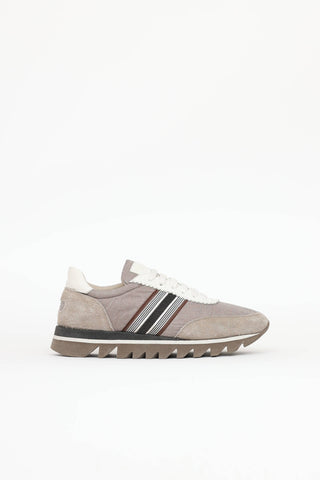 Brunello Cucinelli Monili Lace Up Sneaker