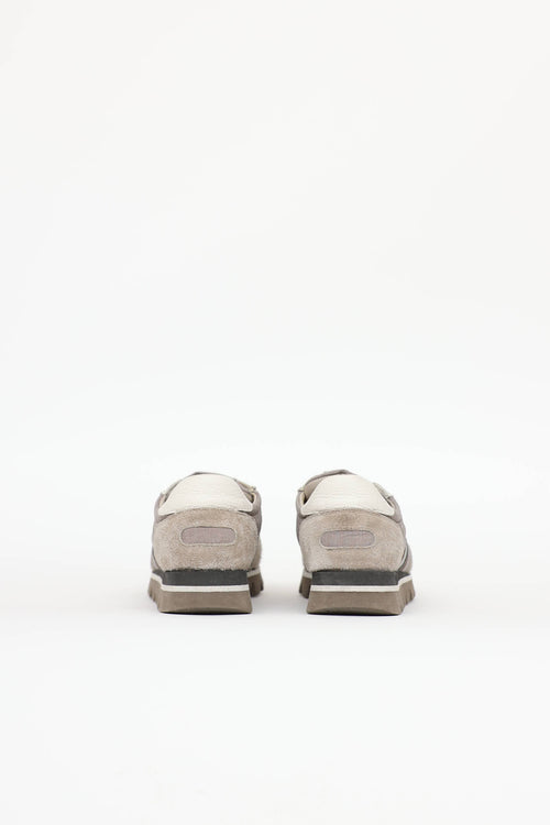 Brunello Cucinelli Monili Lace Up Sneaker