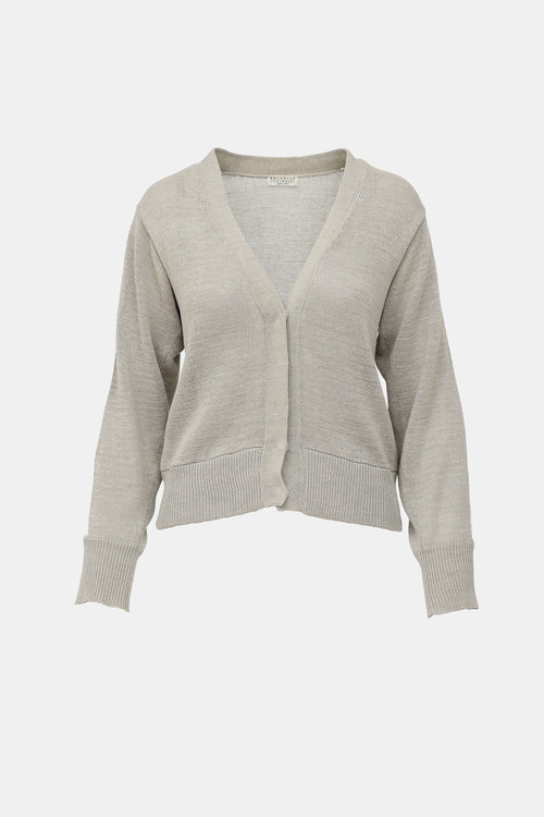 Brunello Cucinelli Monili Knit Cardigan