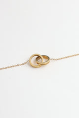 Tiffany & Co. 18K Yellow Gold Interlocking Circles Bracelet