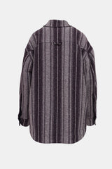 Acne Studios Chevron Wool Coat