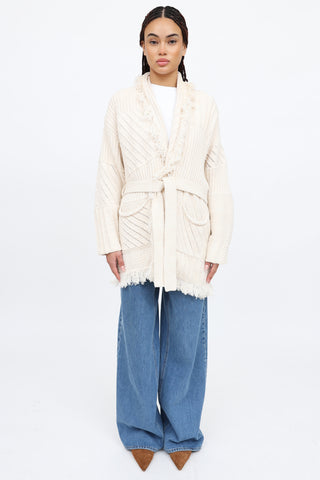 Golden Goose Knit Wrap Cardigan