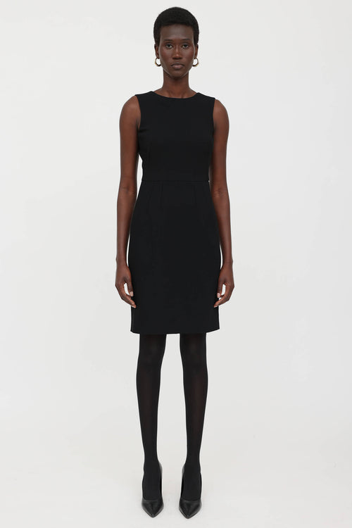 Dolce & Gabbana C. 1990's Bow Open Back Dress